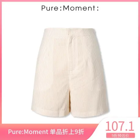 Pure:Moment新款休闲短裤4B5250981图片