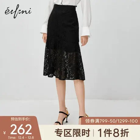 伊芙丽雪纺衬衫系带法式设计感女半身裙新款设计感女装雪纺衫衬衣商品大图